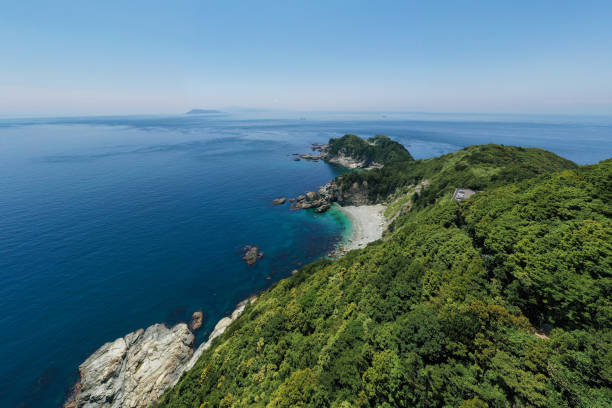 istock Cape Sada, famous for Japan's longest and narrowest peninsula 2161852130