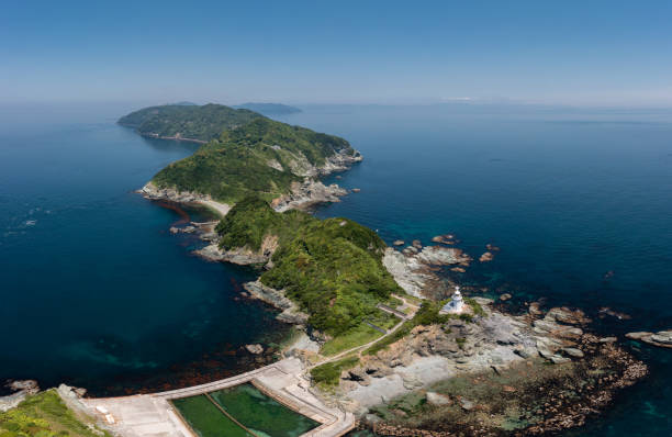 istock Cape Sada, famous for Japan's longest and narrowest peninsula 2161852174