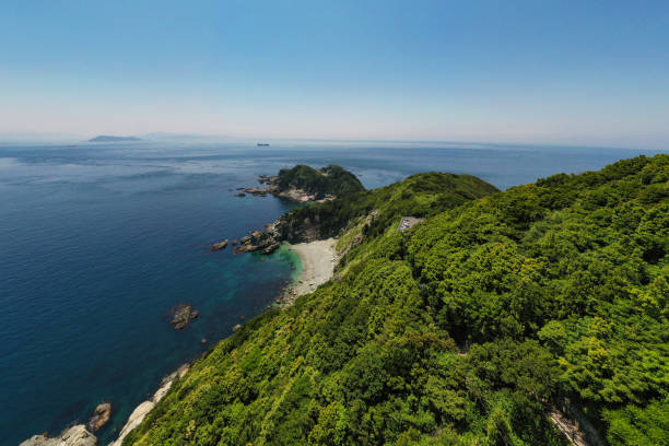 istock Cape Sada, famous for Japan's longest and narrowest peninsula 2161852219