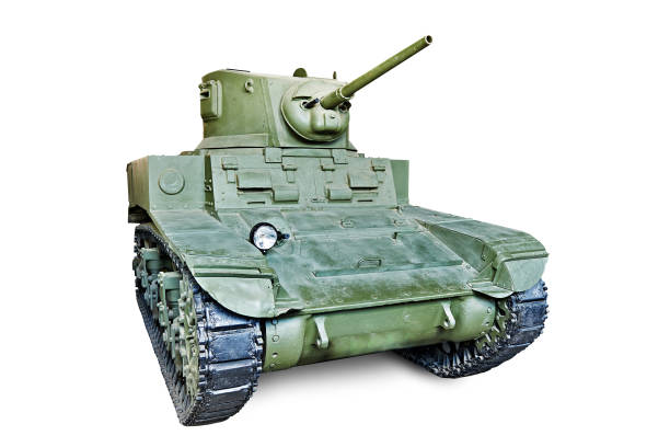 istock American light tank Stuart isolated on white 2161852246