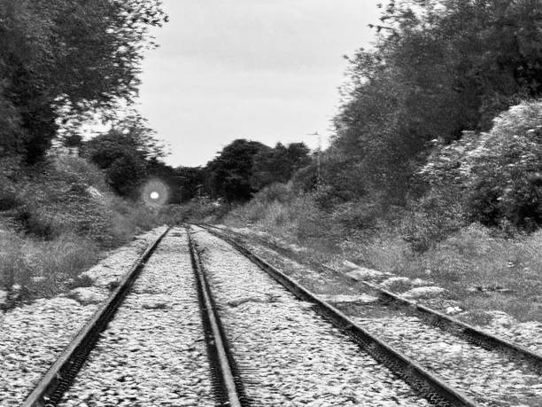 istock Diminishing perspective on a railway track 2161858517
