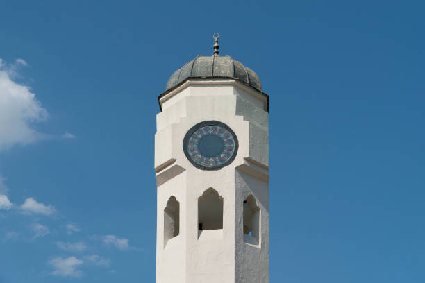 blue sky and pakistan pavilion