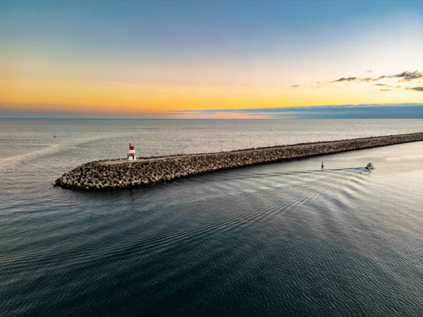 Lighthouse in Sesimbra, Setúbal, Portugal