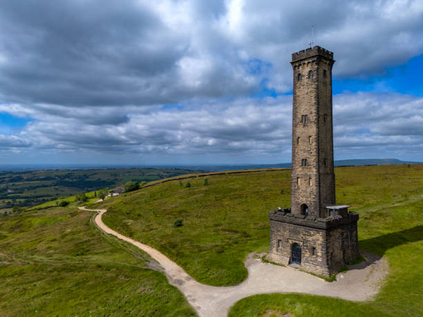 istock Pathway Over Holcombe Moor and Peel Tower 2161873649
