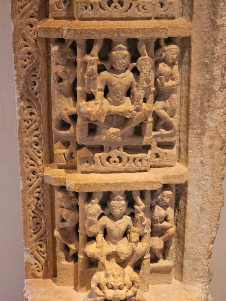 istock A stone carving done in 16th century in Rajasthan, India 2161874667