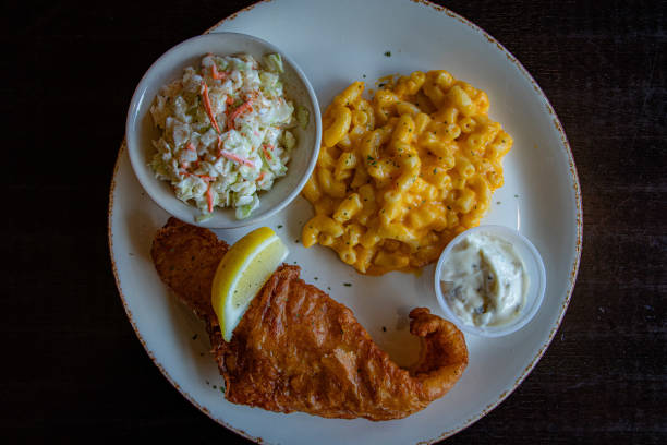 A variety of food items are displayed in an appetizing way.