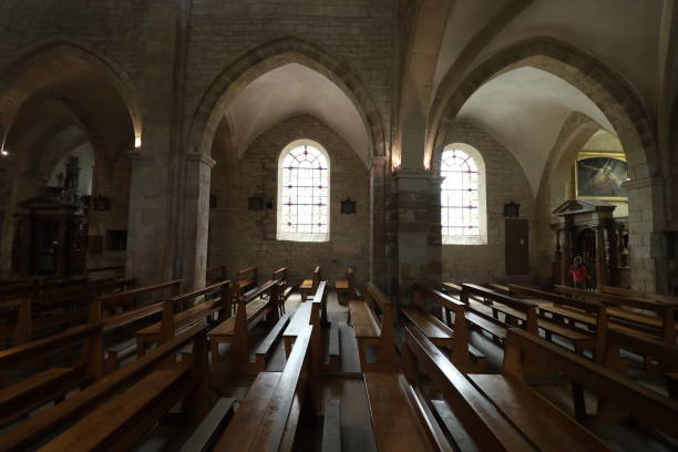 istock Pesmes - Saint Hilaire church 2161892772