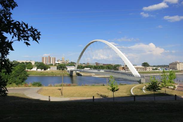 istock Pedestrian River, Des Moines, Iowa 2161899475