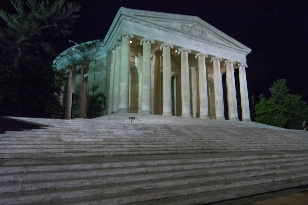 istock Washington DC - Jefferson Memorial North East View at Night 2161899807
