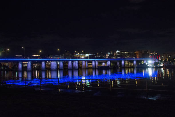istock Washington DC - 14th Street Bridge at Night 2161899835