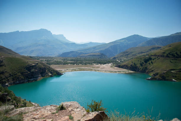 istock Natural landscape with a mountain lake 2161902129