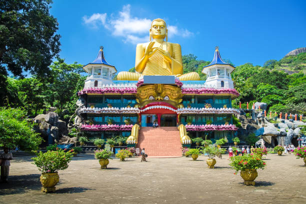 Dambulla cave temple. Sri Lanka