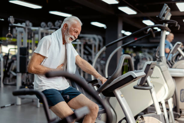 istock Elderly Accident From Sport Training 2161904499