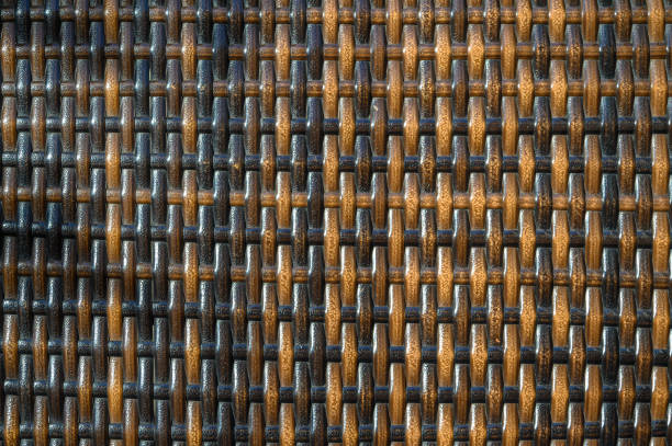 Simple wall construction. Checkered craft rustic backdrop.