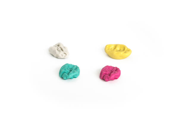 istock colorful chewing gums on a white background 2161912018