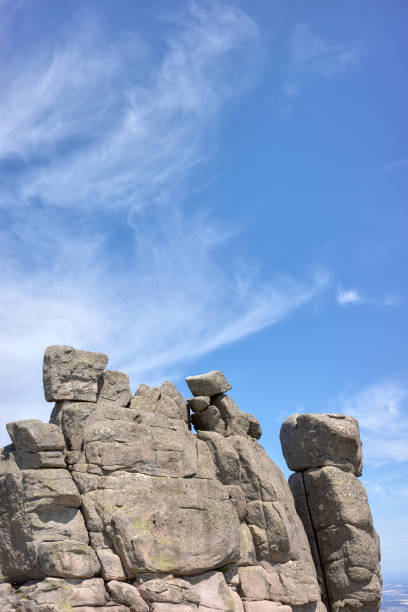 istock Rock formations in Karkonosze (Giant Mountains), Poland. 2161914668