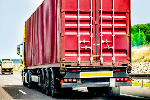 istock International transit truck 2161923033