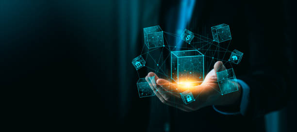 istock Blockchain Technology Concept, Revolutionizing Industries, Exploring the Boundless Potential of Blockchain Technology for Secure, Decentralized Transactions and Immutable Digital Data Management 2161941694