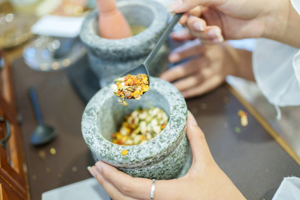 Herb grinding