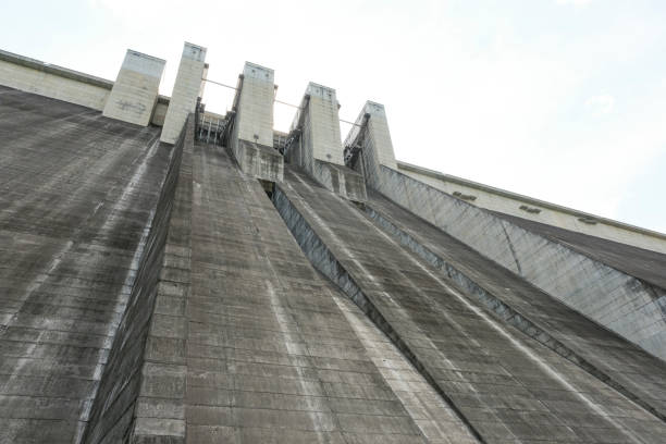 istock Takizawa Dam, a gravity dam 2161945988