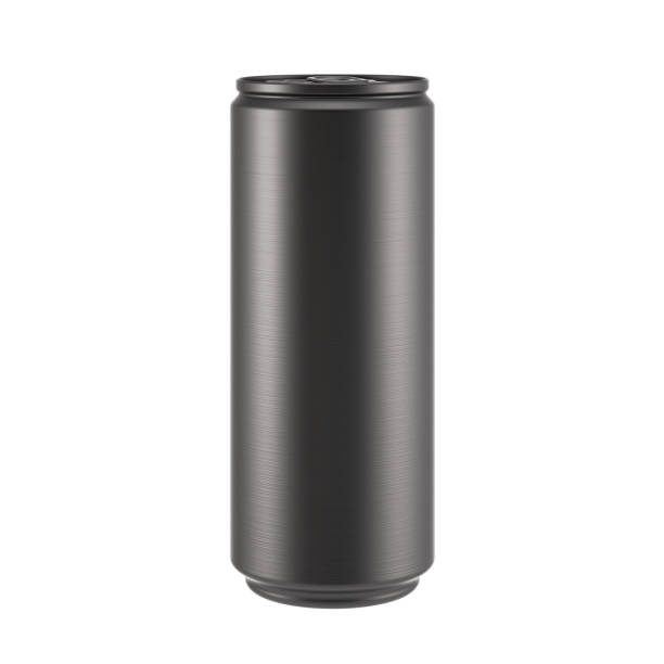 istock Black Metal Aluminum Beverage Drink Can Mockup 250ml 2161952178