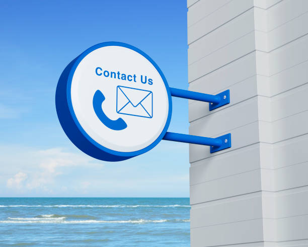 istock Business contact us and customer service concept, 3D rendering 2161952778