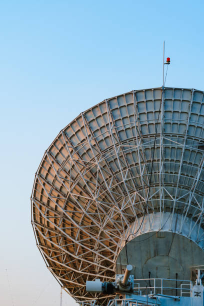 istock Radio telescope giant paraboloid surface 2161954105