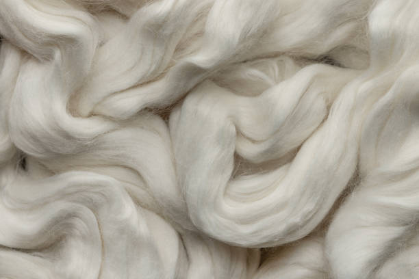 istock Cream background, bamboo fiber fabric texture. 2161958032