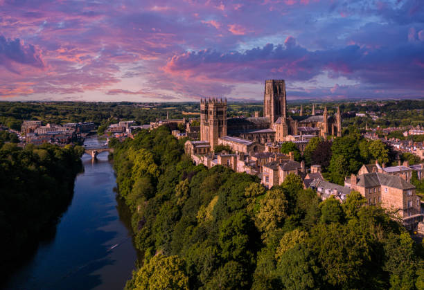 Sunset Over Durham City