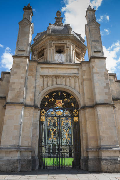 Gate to Codrington Library, Oxford, Oxfordshire, England, United Kingdom