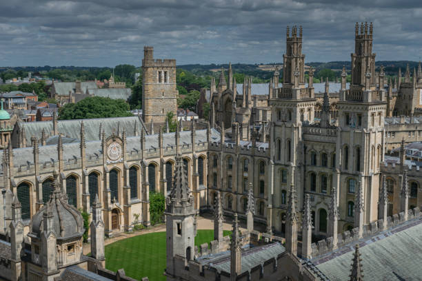 istock Oxford University building, Oxford UK 2161966302