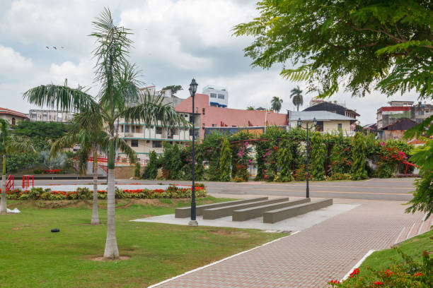 istock Plaza V Centenario Old Town Casco Viejo Panama City 2161975971