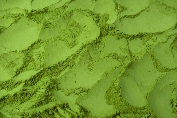 istock Matcha tea, matcha powder as a background. 2161984640