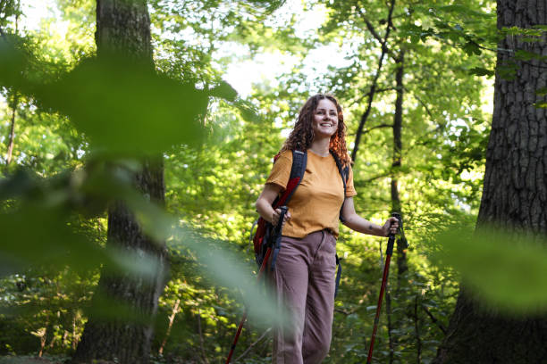 istock Female hiker in nature 2161985641