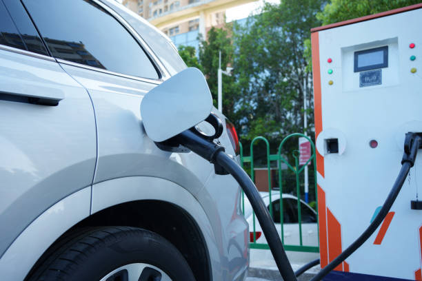 istock Electric vehicle charging facilities 2161989844