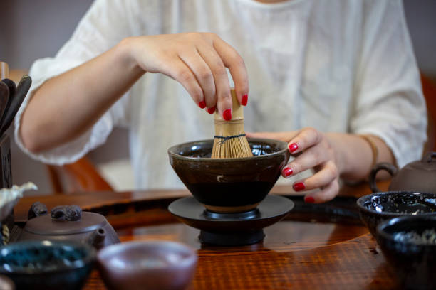istock A woman is making Chinese tea 2161995982