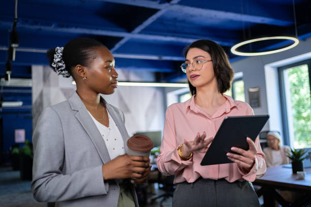 istock Focus on success: Women leaders discuss achievements and new ideas 2161996073