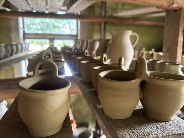 istock ceramics work in the workshop of a pottery artist 2161998979