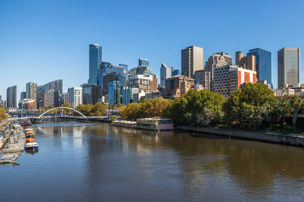 istock Melbourne's Skyline from Yarra River 2162000173