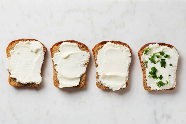 istock Cream cheese toasts. 2162006658
