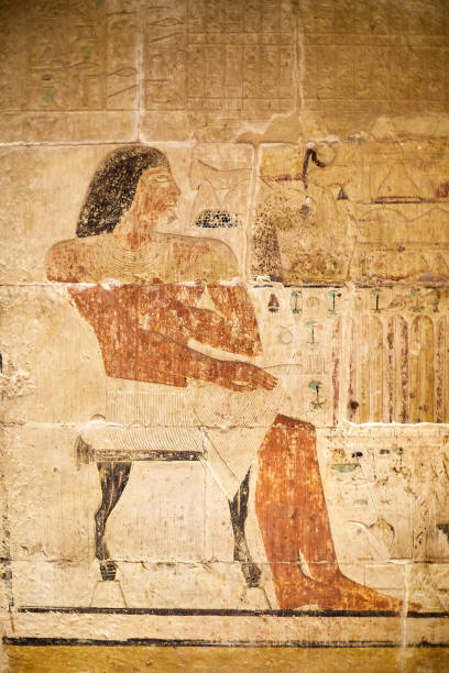 istock A colourful offering scene from Ancient Egyptian tomb 2162007779