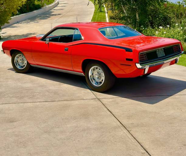 istock Classic American Muscle Car 2162014011