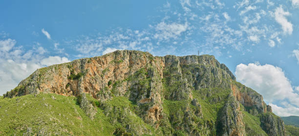 Mountains of Crete. Samaria Gorge on the island of Crete, Greece