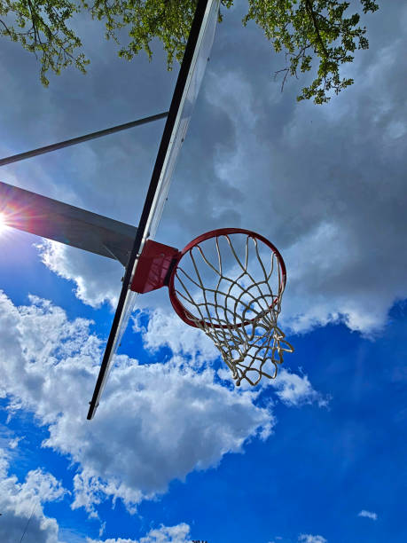 istock basketball hoop against the sky 2162024455