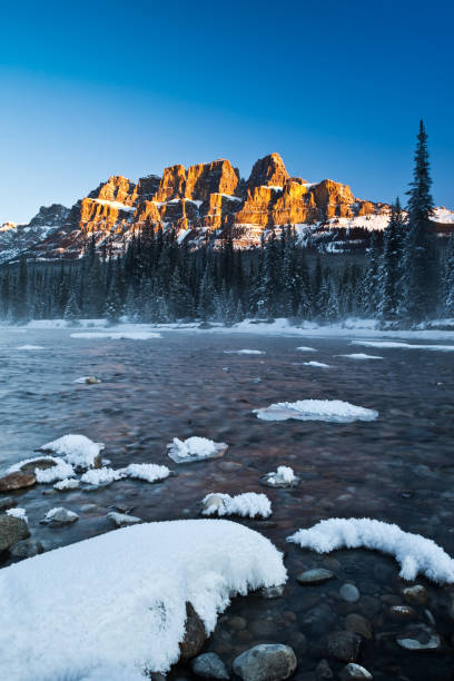 istock Castle Mountain in winter, Banff National Park, Alberta 2162024775