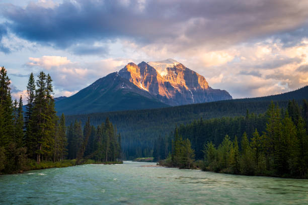 istock Mount Temple in Banff National Park, Alberta 2162024895