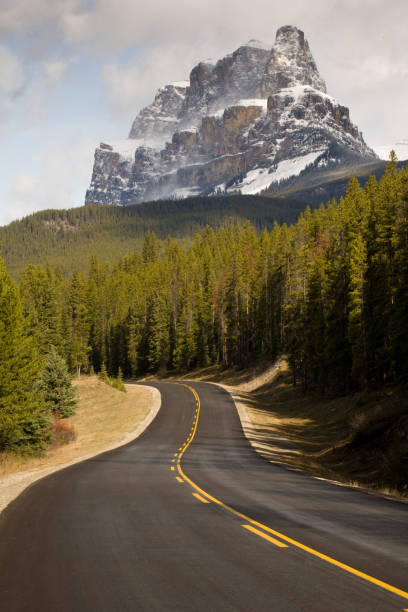 istock Castle Mountain in Banff National Park 2162025876
