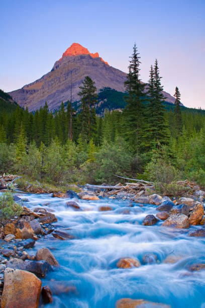istock Last Light on Mount Weed, Banff, National Park, Alberta, Canada 2162026247