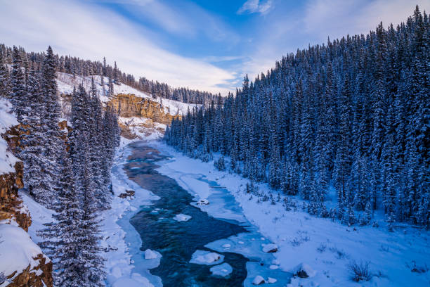 istock A freezing river in the Canadian Rockies 2162026322