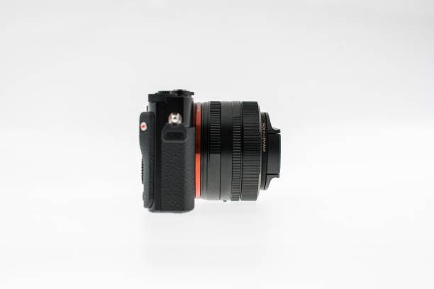 Woman with digital camera